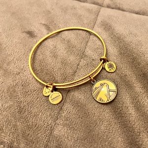 Alex and Ani cruise ship charm bracelet gold